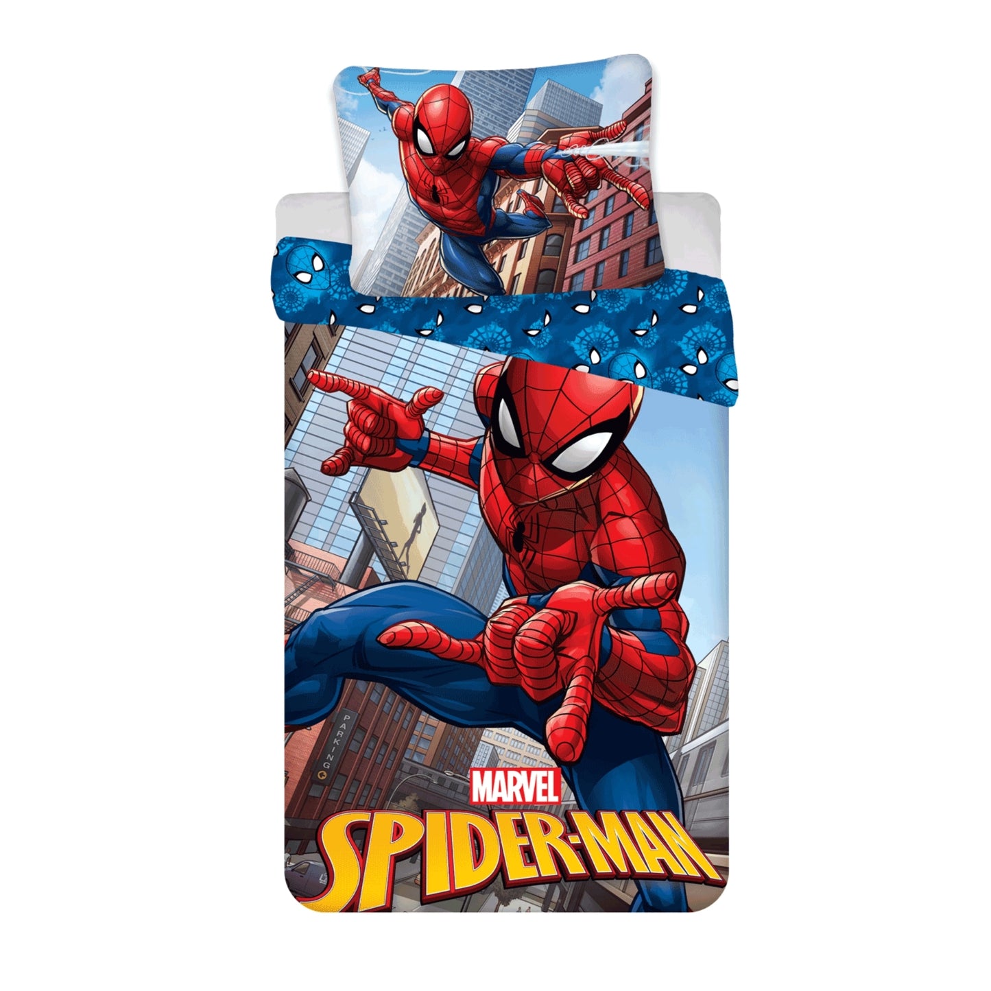 Spiderman dekbedovertrek