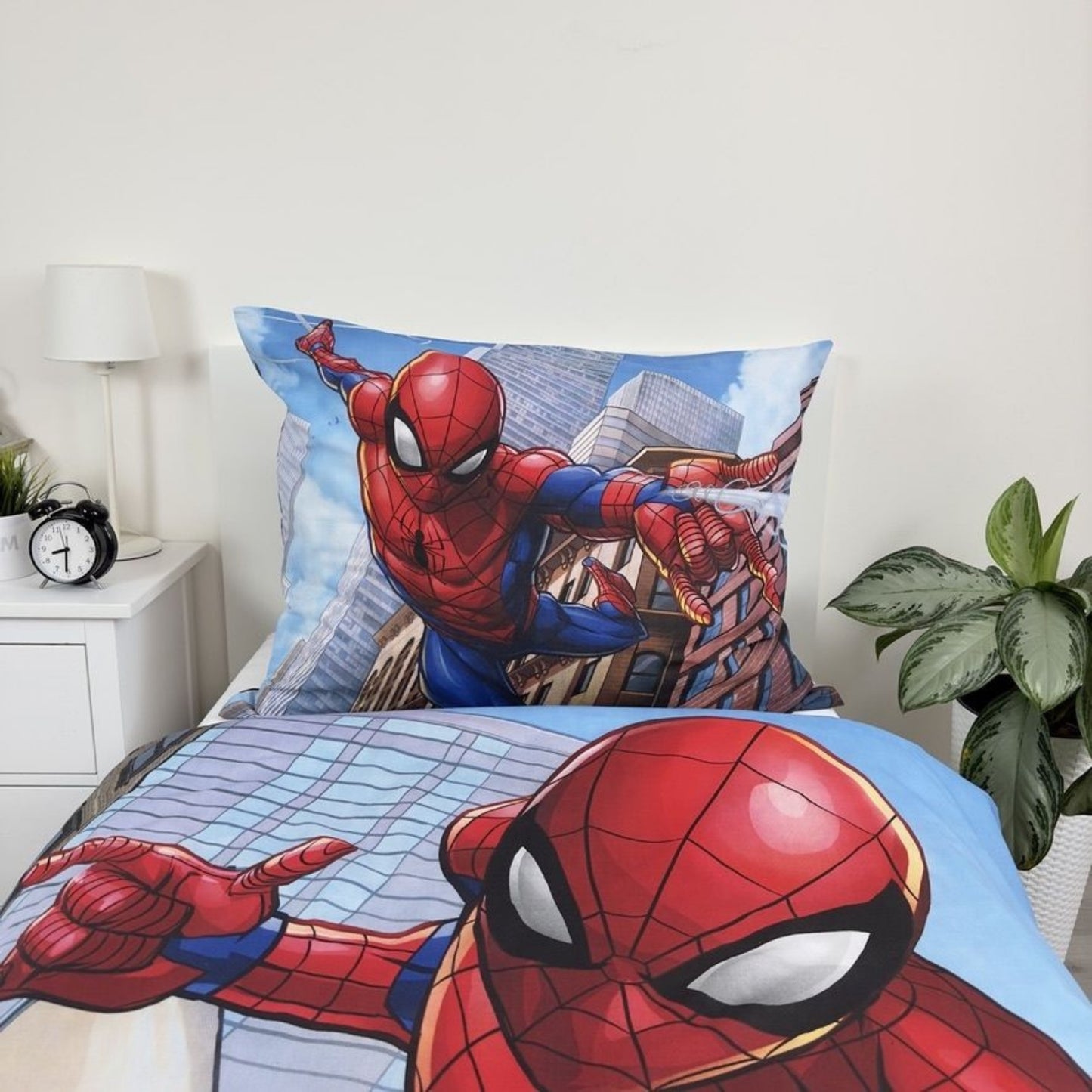 Spiderman dekbedovertrek