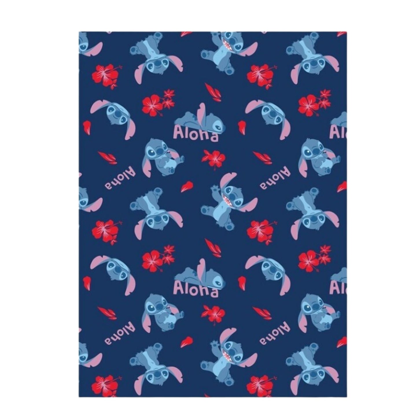 Lilo & Stitch fleece deken - flanel