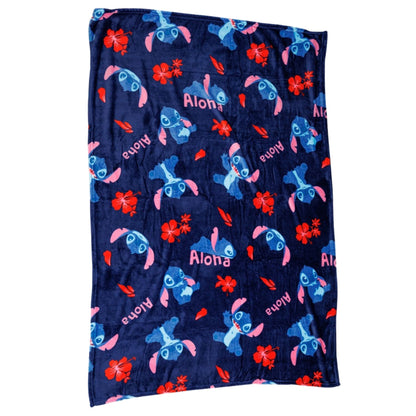 Lilo & Stitch fleece deken - flanel