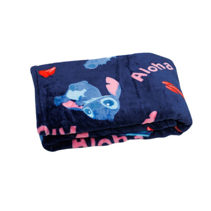 Lilo & Stitch fleece deken - flanel