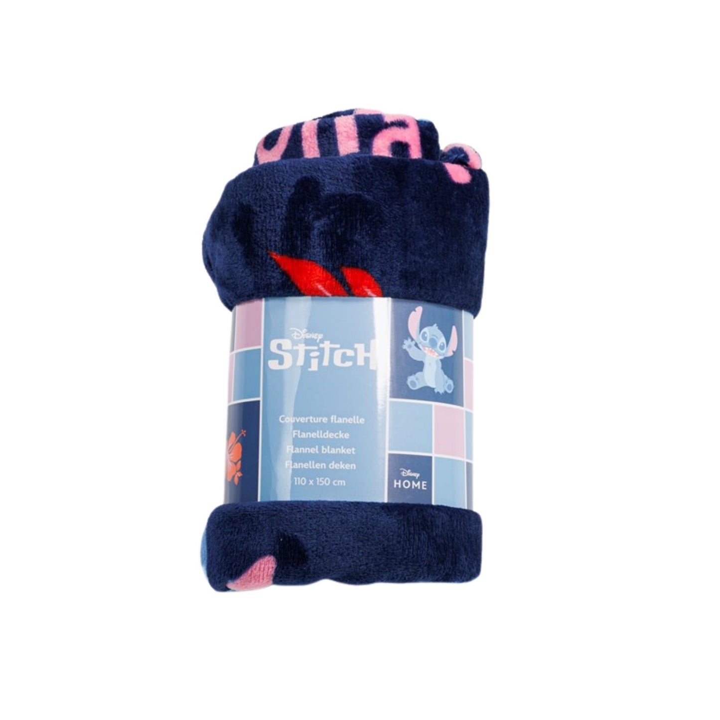 Lilo & Stitch fleece deken - flanel