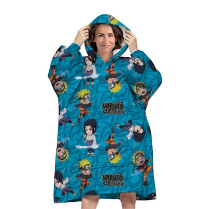 Naruto hoodie deken
