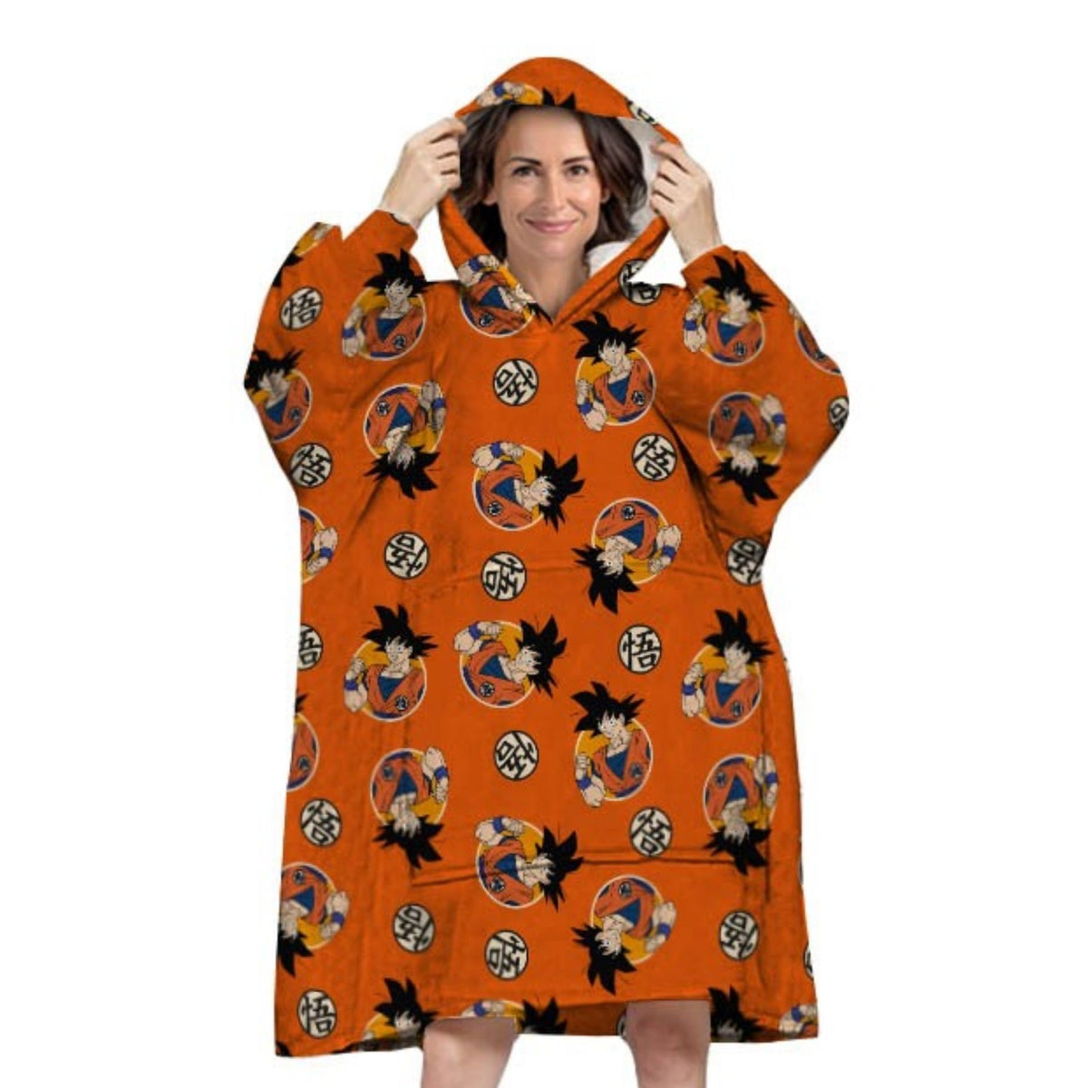 Dragon Ball Z hoodie deken