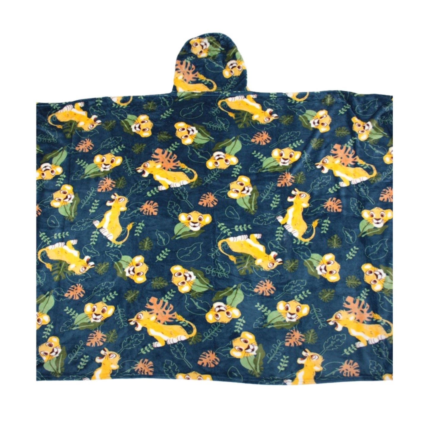 Lion King fleece deken met capuchon