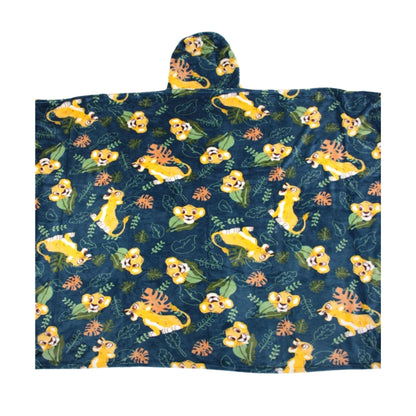 Lion King fleece deken met capuchon