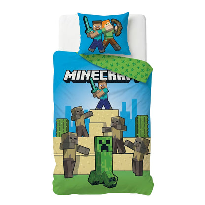 Minecraft en Pokemon slaapkamerset; dekbedovertrekken