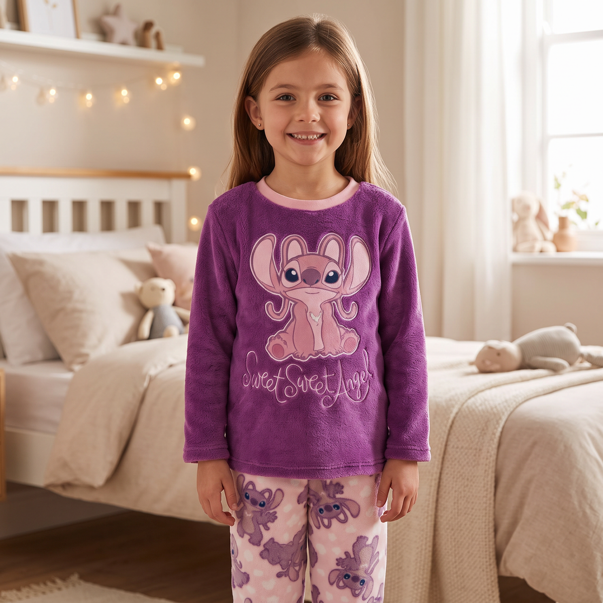 Lilo & Stitch Coral-fleece pyjama