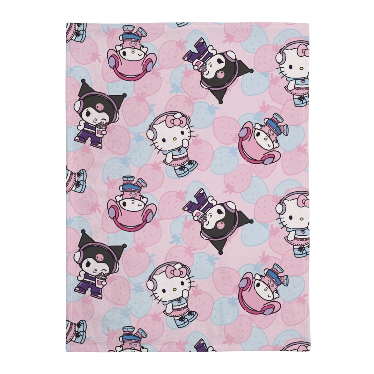Hello Kitty fleece deken - flanel