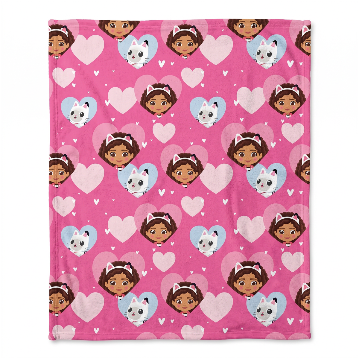 Gabby's Dollhouse fleece deken - flanel