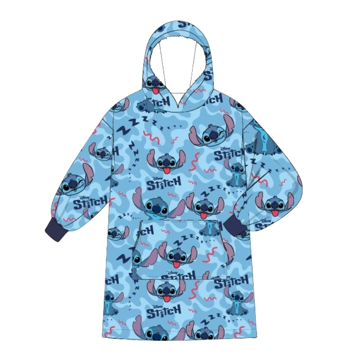 Lilo & Stitch hoodie deken