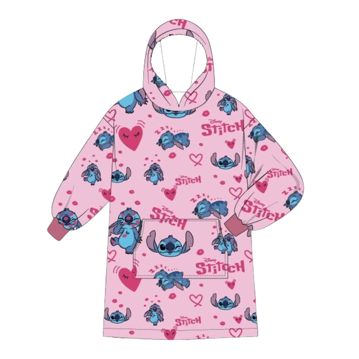 Lilo & Stitch hoodie deken