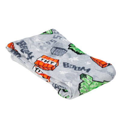 Minecraft fleece deken - flanel