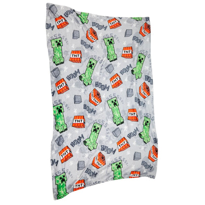 Minecraft fleece deken - flanel