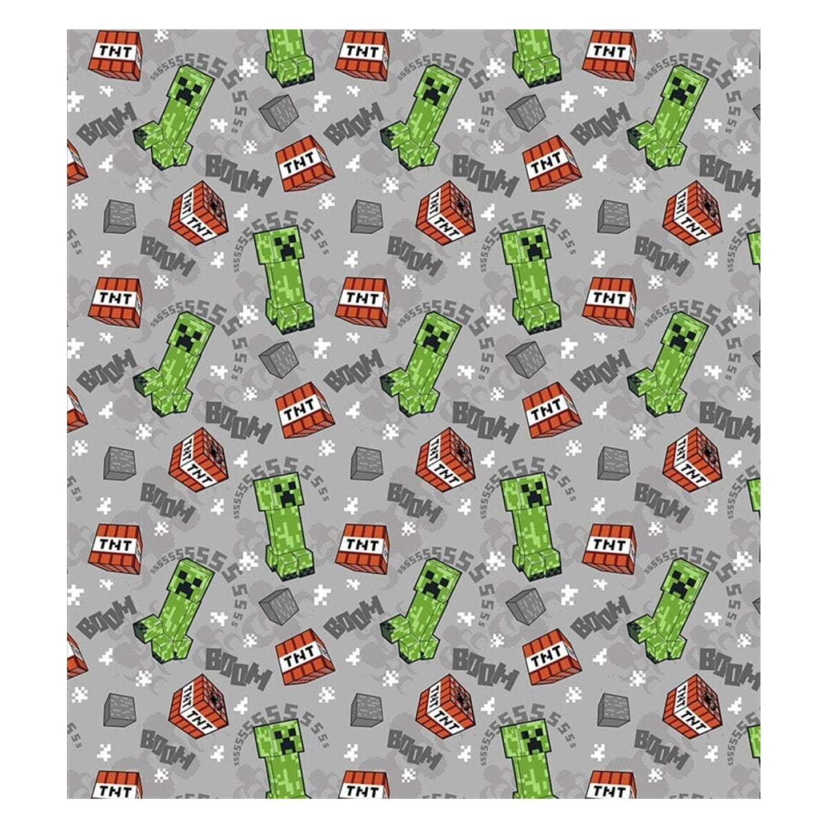 Minecraft fleece deken - flanel