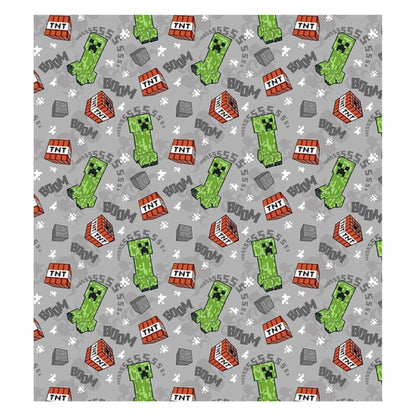 Minecraft fleece deken - flanel