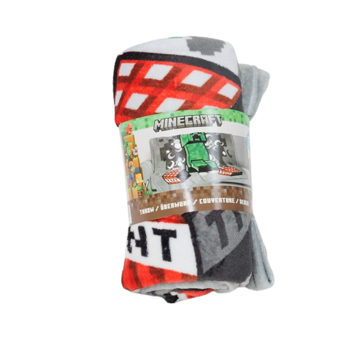 Minecraft fleece deken - flanel