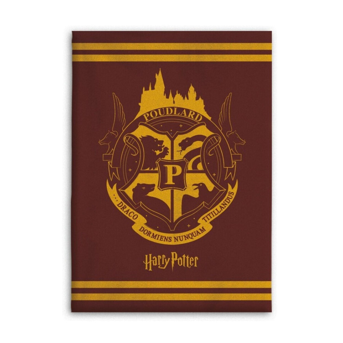 Harry Potter fleece deken - flanel