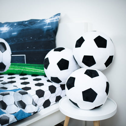 Voetbal gevormd kussen