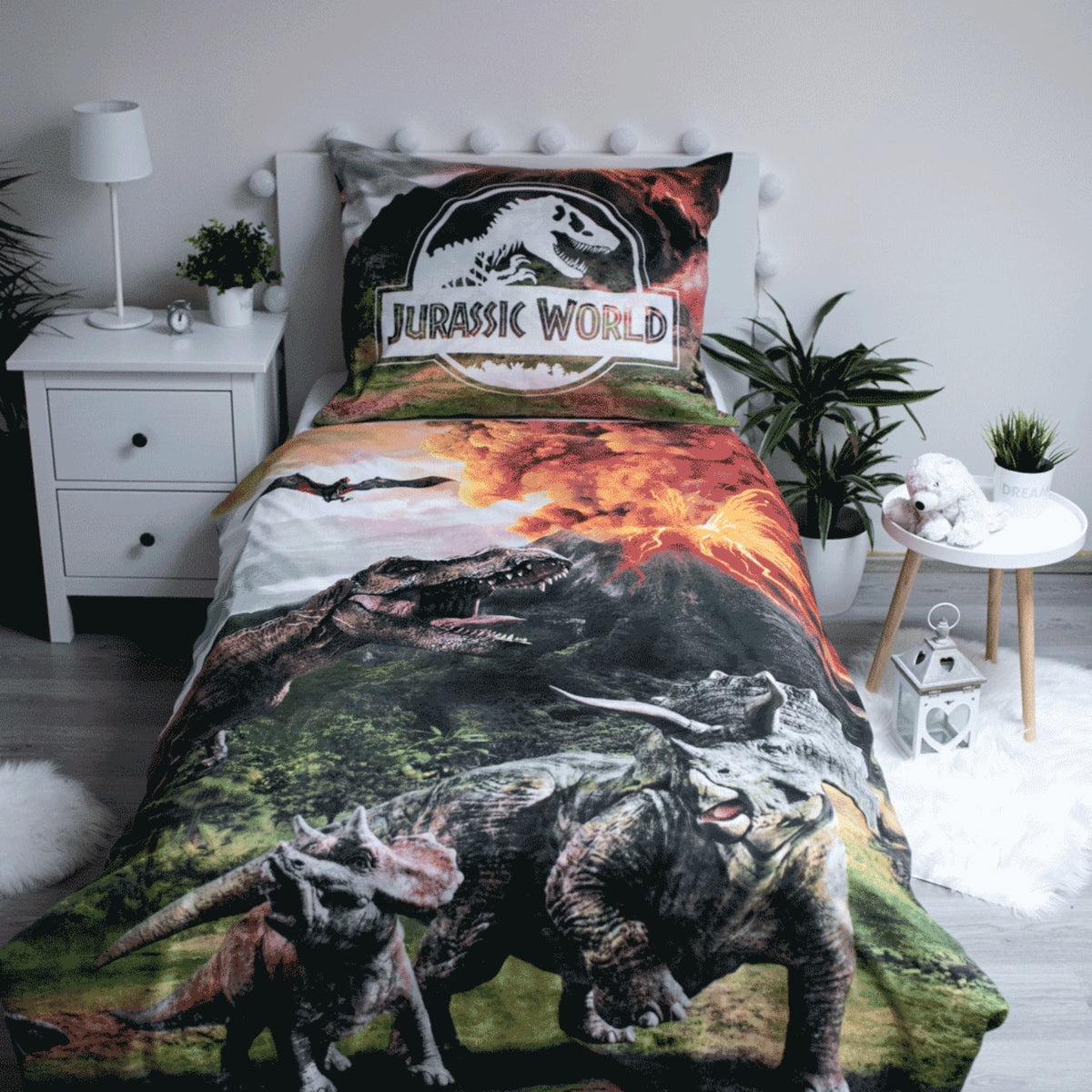 Jurassic World dekbedovertrek