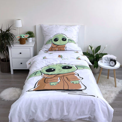 Star Wars dekbedovertrek - Baby Yoda