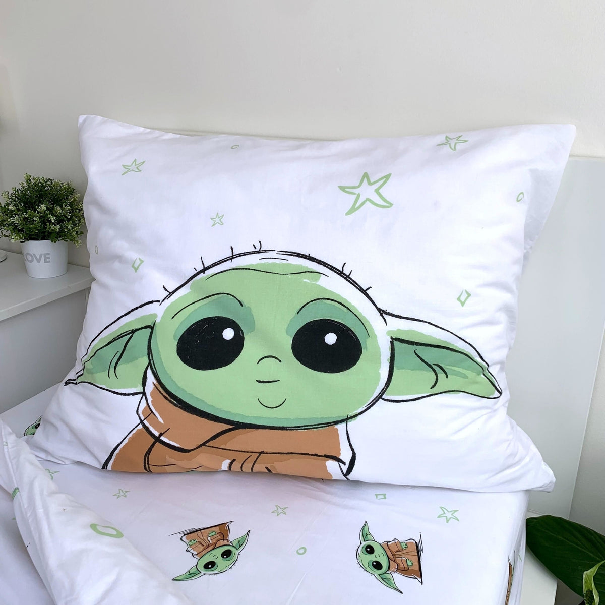Star Wars dekbedovertrek - Baby Yoda