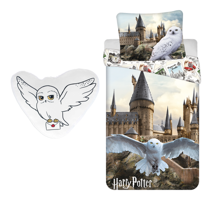 Harry Potter slaapkamerset; dekbedovertrek en kussen