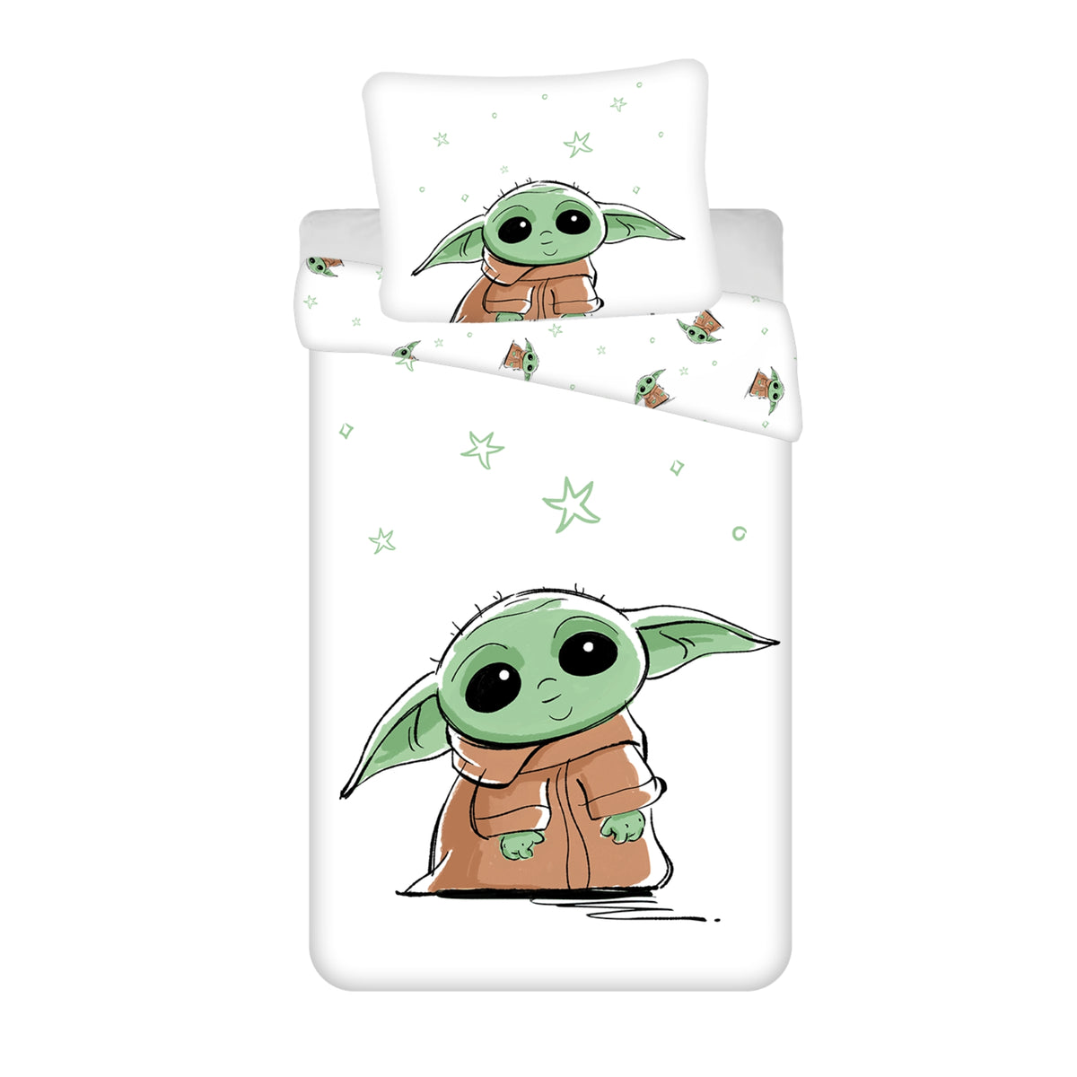Star Wars slaapkamerset; dekbedovertrek en kussen