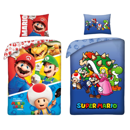 Super Mario slaapkamerset; dekbedovertrekken