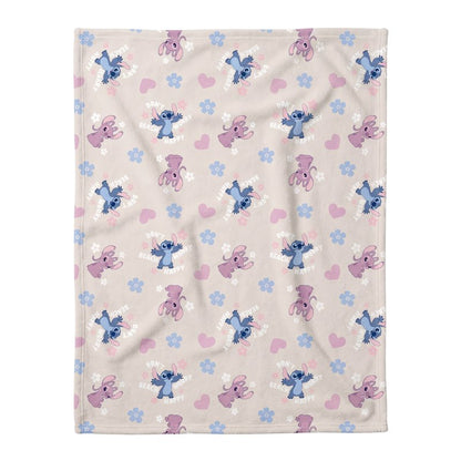 Lilo & Stitch slaapkamerset; dekbedovertrek en fleece deken