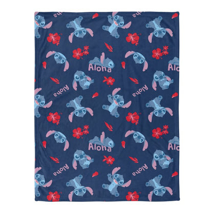 Lilo & Stitch slaapkamerset; dekbedovertrek en fleece deken