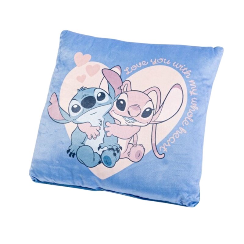 Lilo & Stitch slaapkamerset; kussen en fleece deken