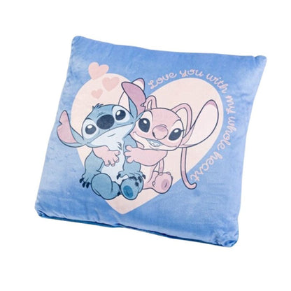 Lilo & Stitch slaapkamerset; kussen en fleece deken