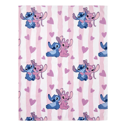 Lilo & Stitch slaapkamerset; kussen en fleece deken